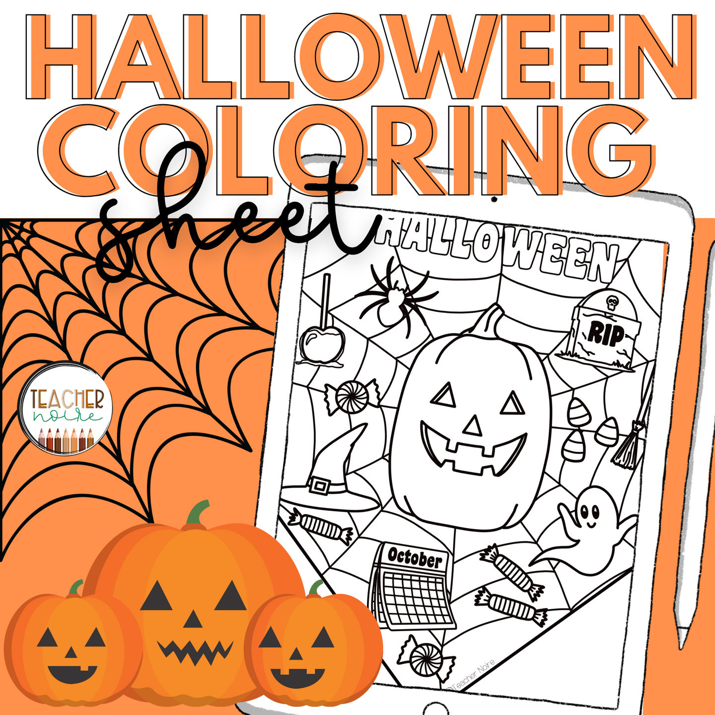 Halloween Coloring Page